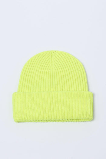 Saint Barth Cappello in Maglia Giallo Fluo - 3