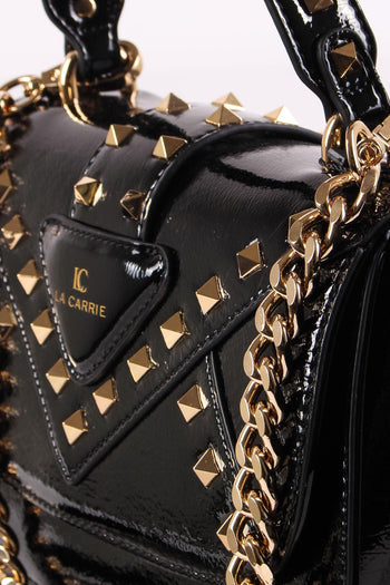 Tracolla Grande Vernice Black - 6