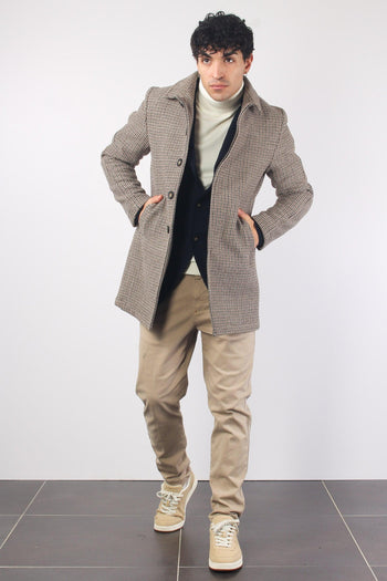 Cappotto Tweed Moro/nero - 5