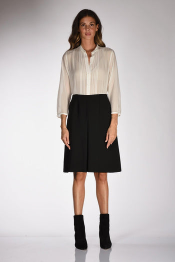 Abito Bitessuto Bianco/nero Donna - 2