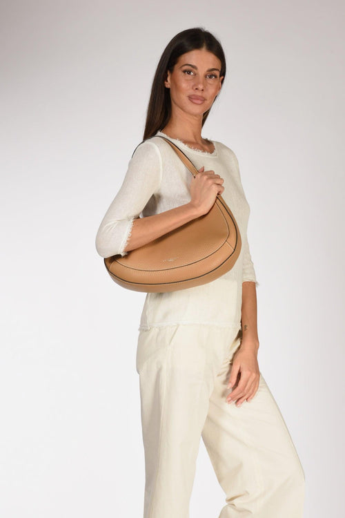 Borsa Cloe Beige Scuro Donna - 2