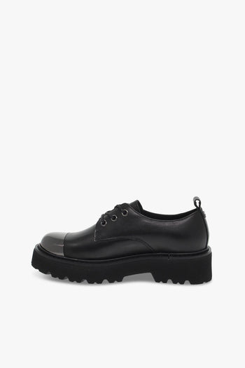 Scarpa bassa SLASH 3041 LOW W in pelle nero - 3