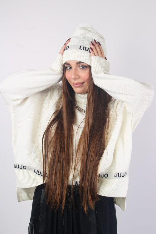Cuffia Treccia Light Ivory