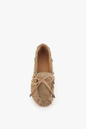 Mocassino Beige Donna - 5