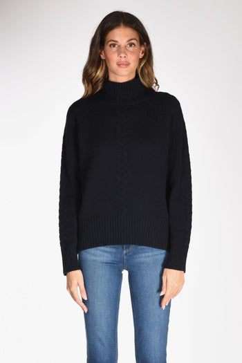Maglia Lupetto Blu Donna - 2