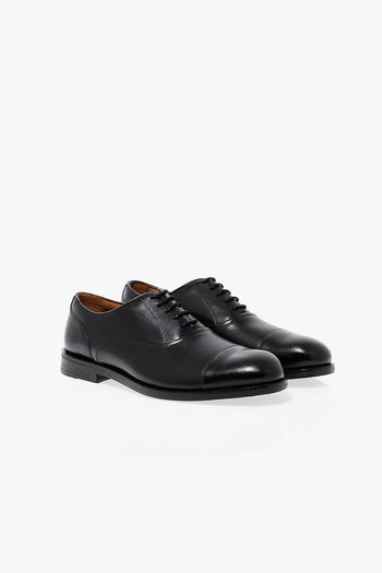 Stringata COLING BOSS in pelle nero - 5