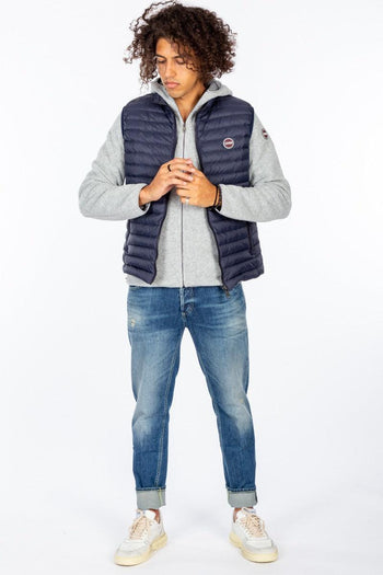 Smanicato Piuma Blu Uomo - 2