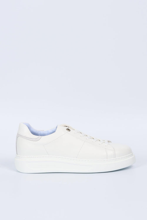 Harmont Blaine Sneaker in Pelle Bianca Uomo