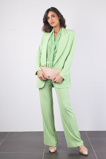 Giacca Sciallata No Bottoni Verde - 8