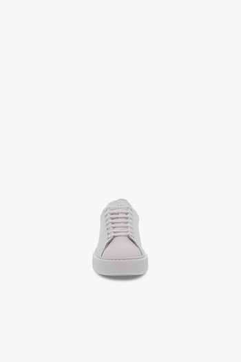 Sneakers SFERA PATENT in pelle e vernice bianco e nero - 4