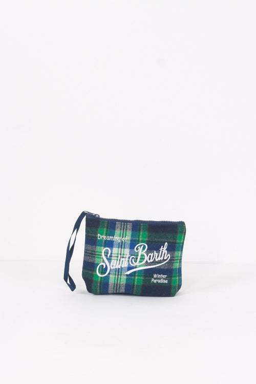 Pochette Neoprene Tartan Simple