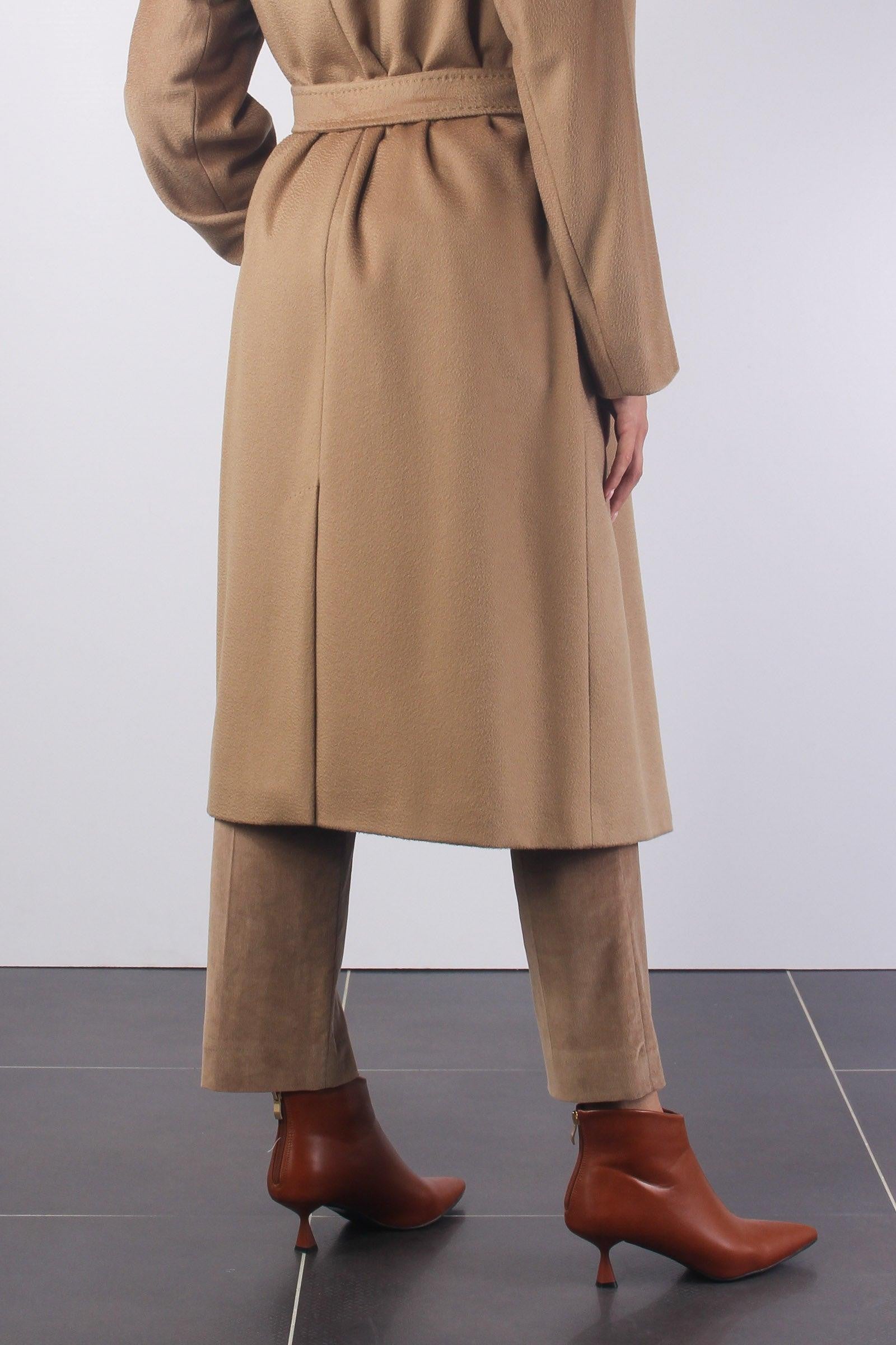 Max mara Resina Cappotto Cinturato Cammello 127704-1001007094862