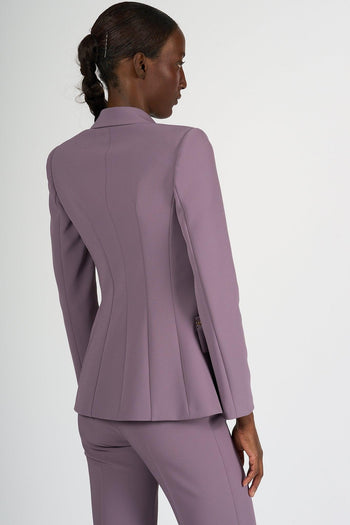 Giacca Monopetto Lilla Donna - 3
