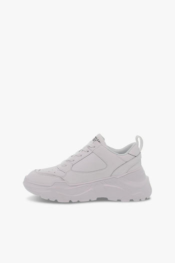 Sneakers JEANS COUTURE SPEEDTRACK in pelle bianco - 3