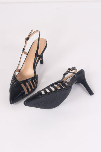 Sandalo Aperture Laterali Nero - 2