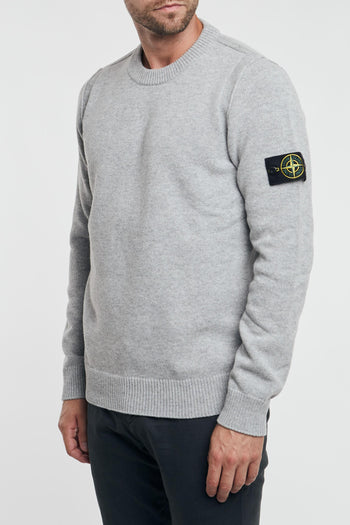 Maglia Lambswool Grigio Uomo - 2