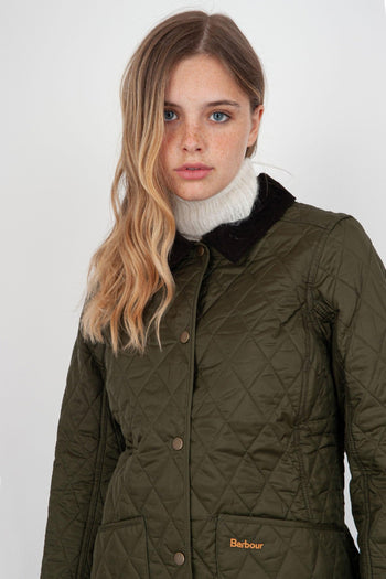 Annandale Quilt Jacket Sintetico Verde Oliva - 2