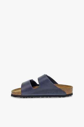 Sandalo basso ARIZONA in pelle blu - 3