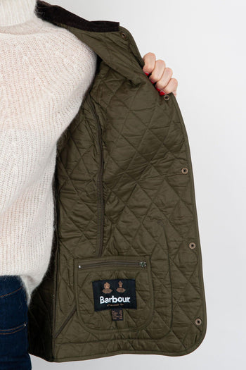 Annandale Quilt Jacket Sintetico Verde Oliva - 6