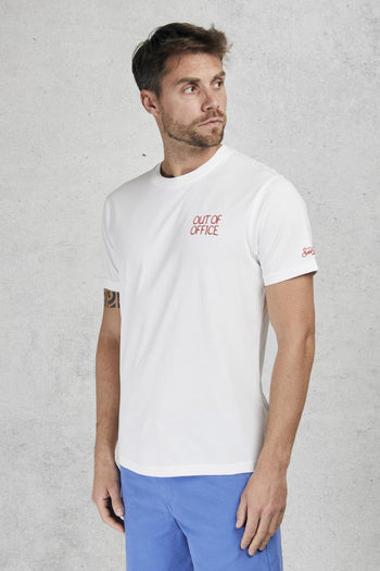 Saint Barth Cotton Classic T-shirt Multicolor Uomo - 4