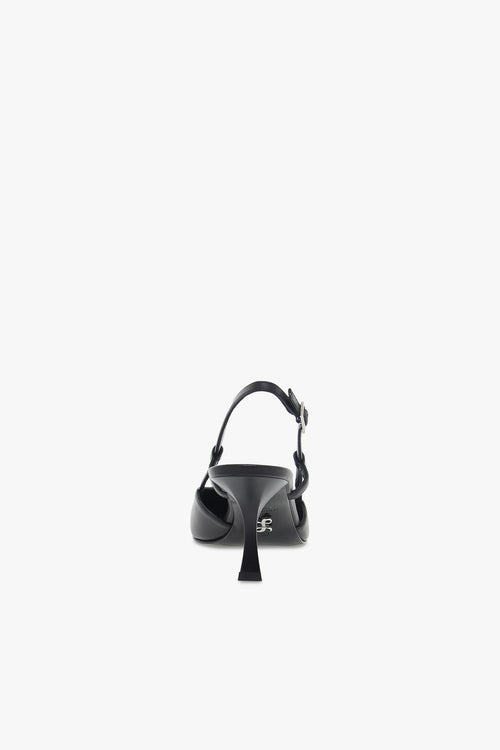 Décolleté CHANELL GUCCI JOANA CACHEMIRE in nappa nero - 2