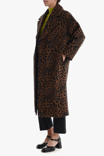Cappotto Marrone Donna maculato - 2