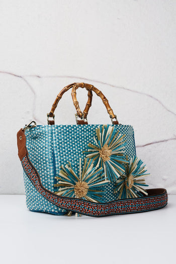 Borsa antigua Flower 3780 - 7