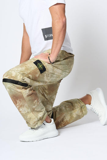 Pantalone Camouflage Chiaro Uomo - 6