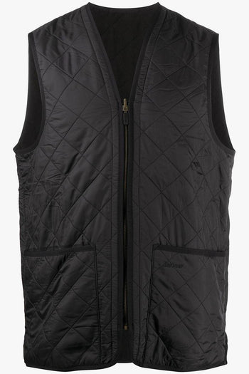 Gilet Nero Uomo Trapuntato - 4