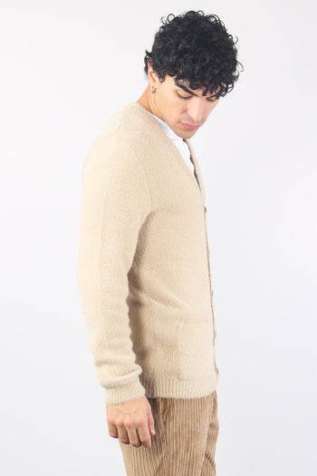 Cardigan Peloso Cammello - 4