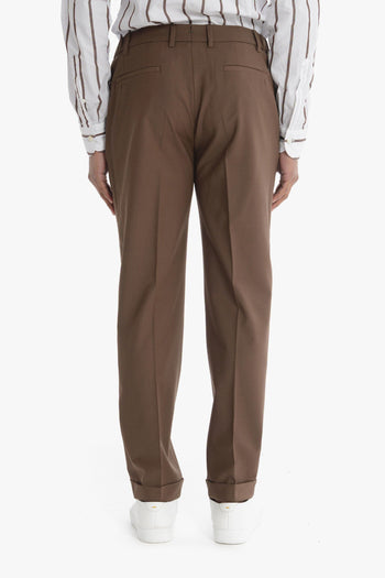 Pantalone Marrone Uomo Retro - 3