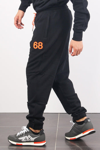 Pantalone Logo Fluo Nero - 5