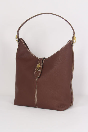 Borsa Hobo Ganci Marrone - 2