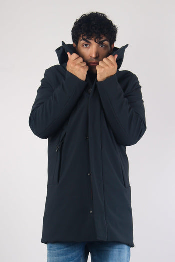 Parka Nylon Tecnico Piombo - 5