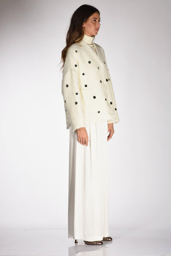 Giacca Paiette Bianco Donna - 4