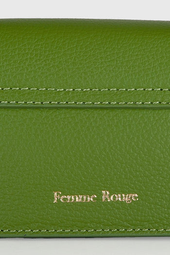 Borsa #Bag in Pelle Verde - 5