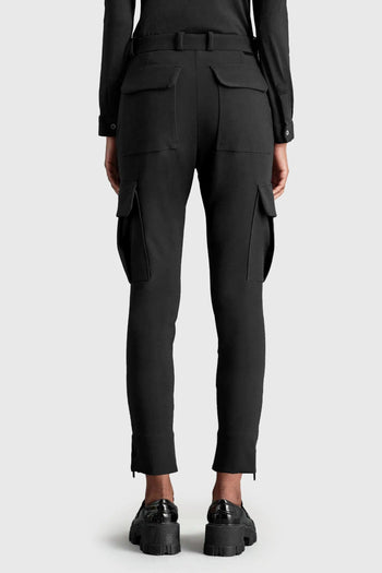 Pantalone Winter Skinny Cargo Wom Nero Donna - 4