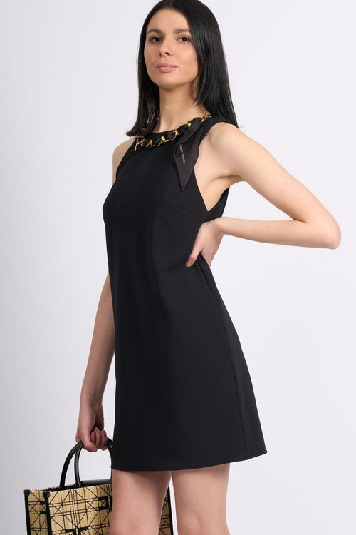 Abitino Con Catena Nero Donna