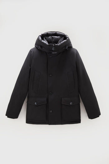 Arctic Anorak in Ramar Cloth Nero Piumino - 4